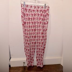 Pink Monkey pants by Roller Rabbit.